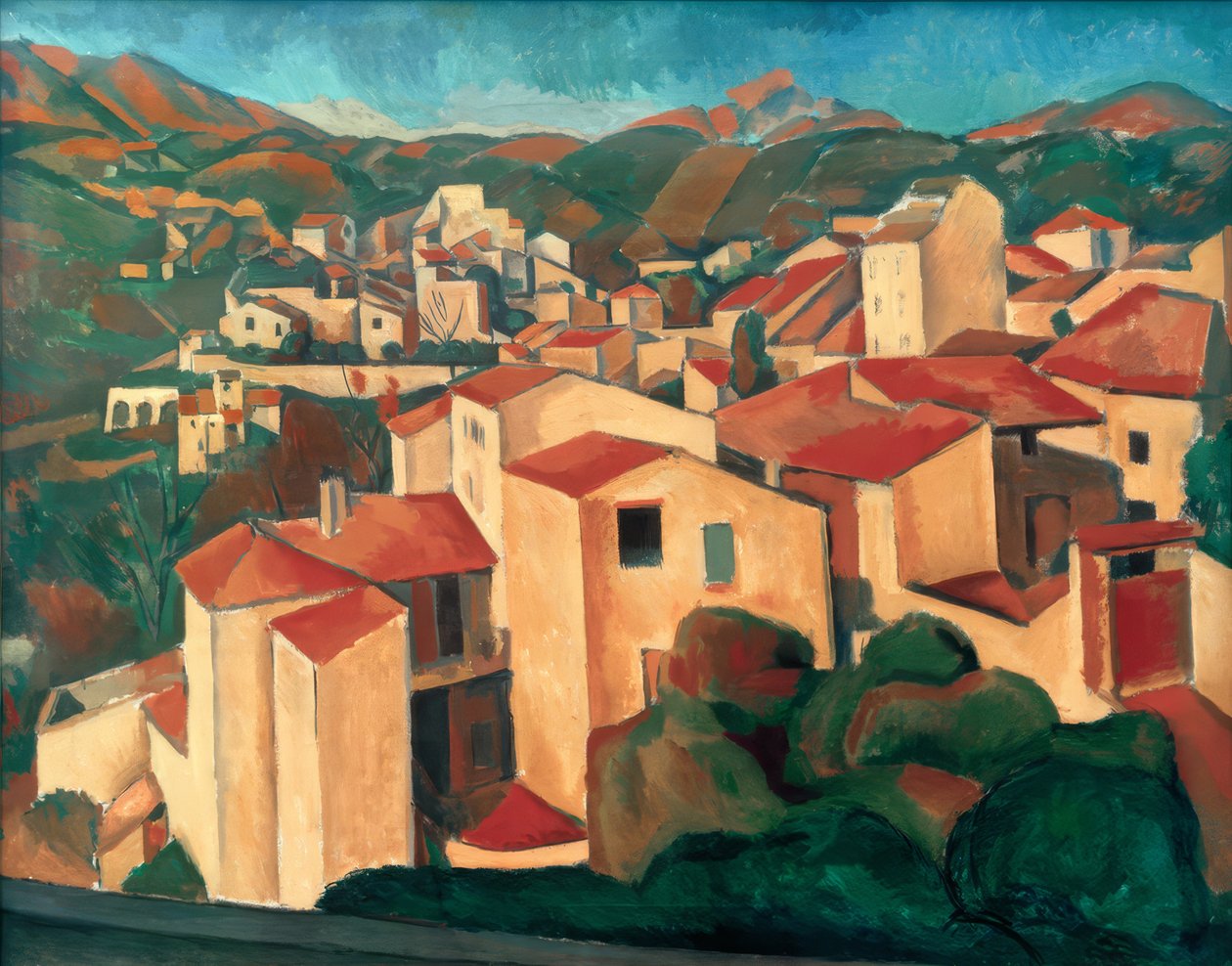 Vue de Cagnes - Andre Derain