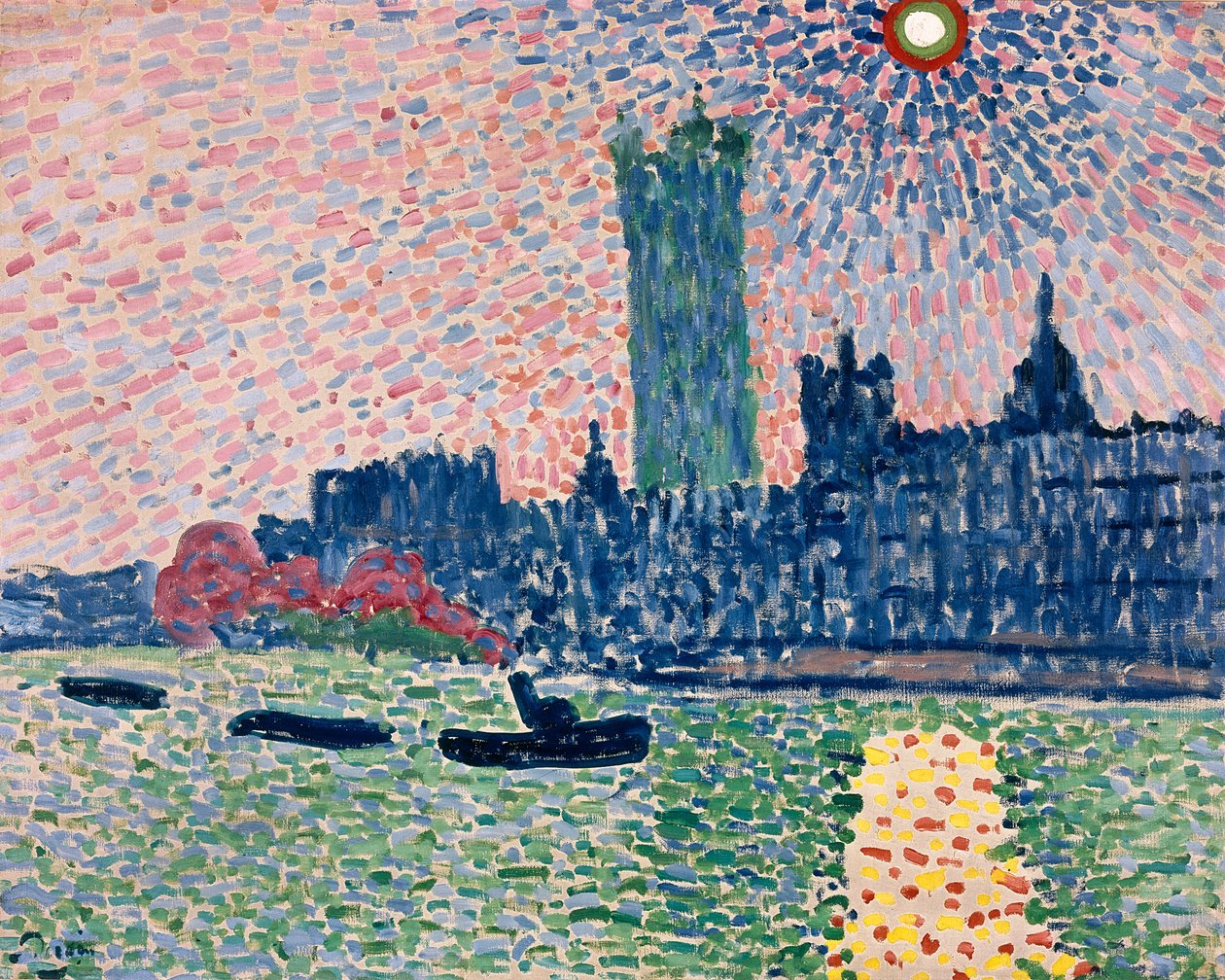 Westminster depuis la rive sud, Londres - Andre Derain