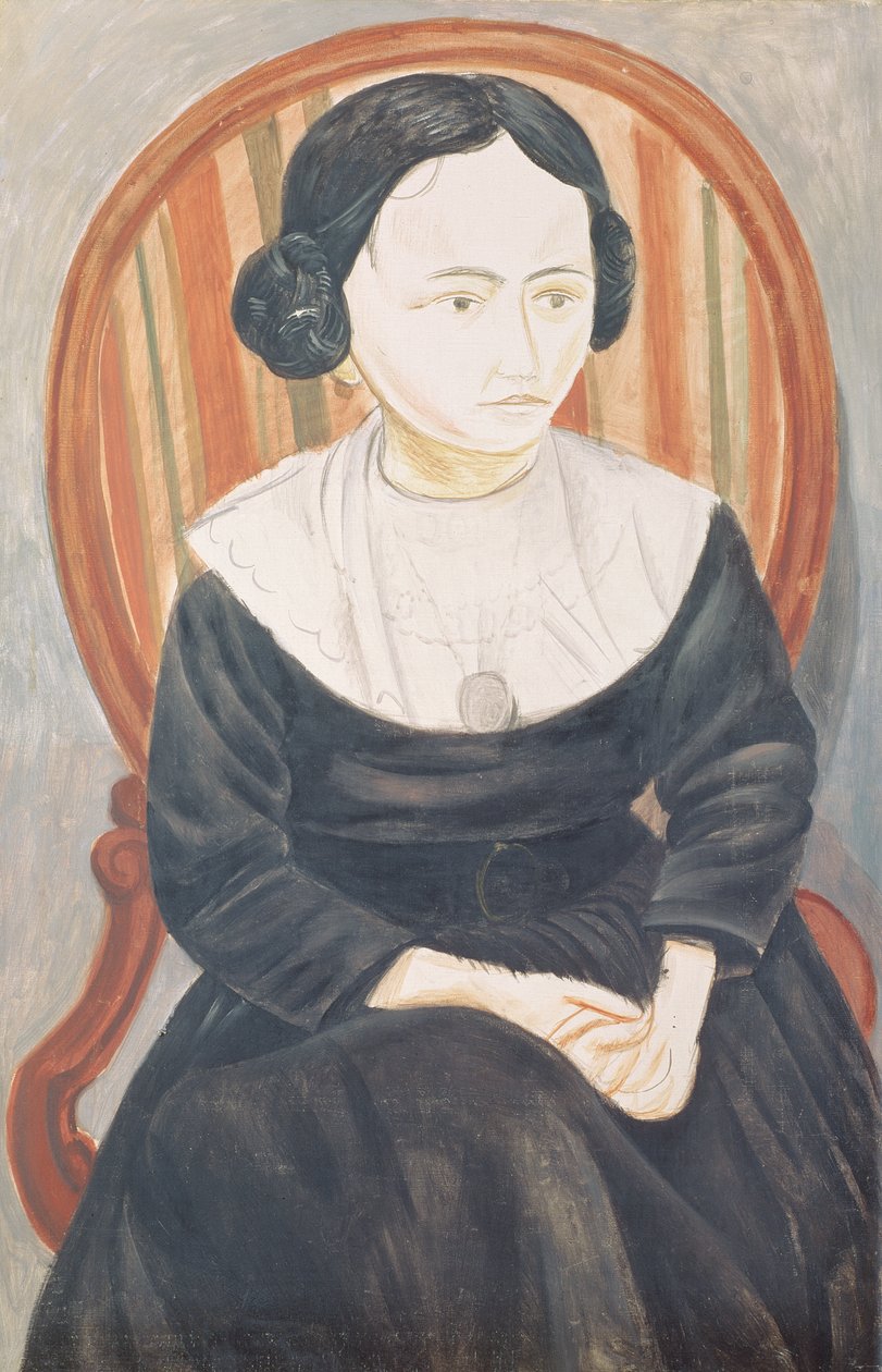 Jeune fille en noir - Andre Derain