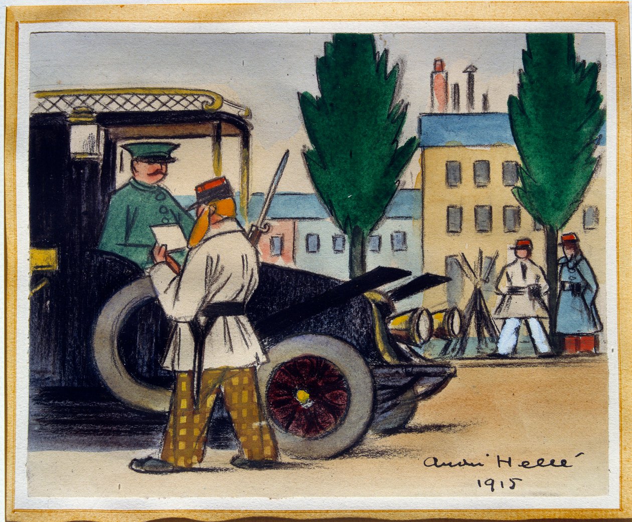 Taxis parisiens - Andre Helle
