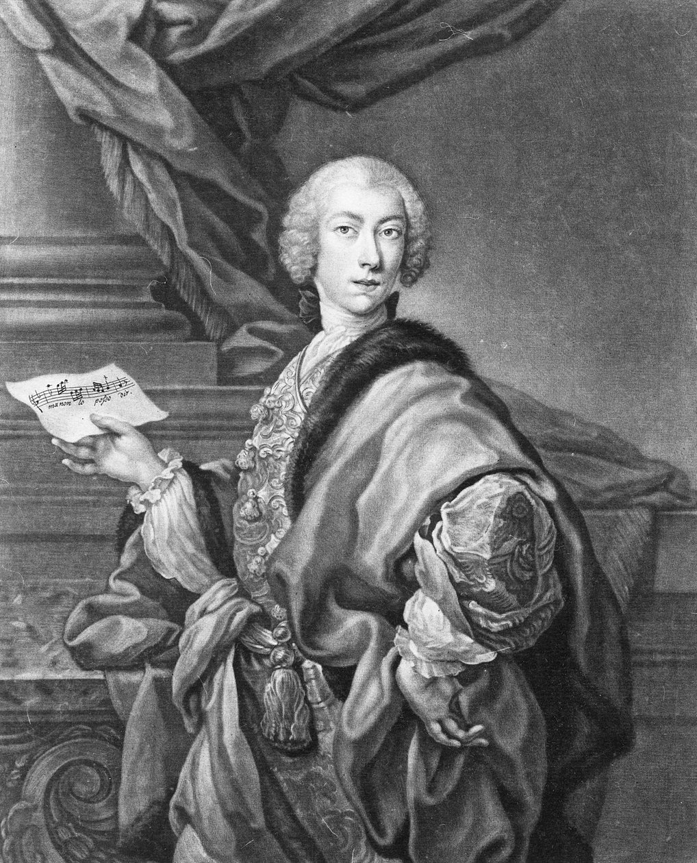 Angelo Maria Monticelli, gravé par John Faber - Andrea Casali