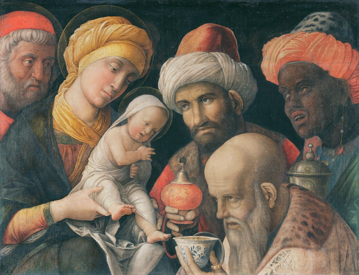 Adoration des Mages - Andrea Mantegna