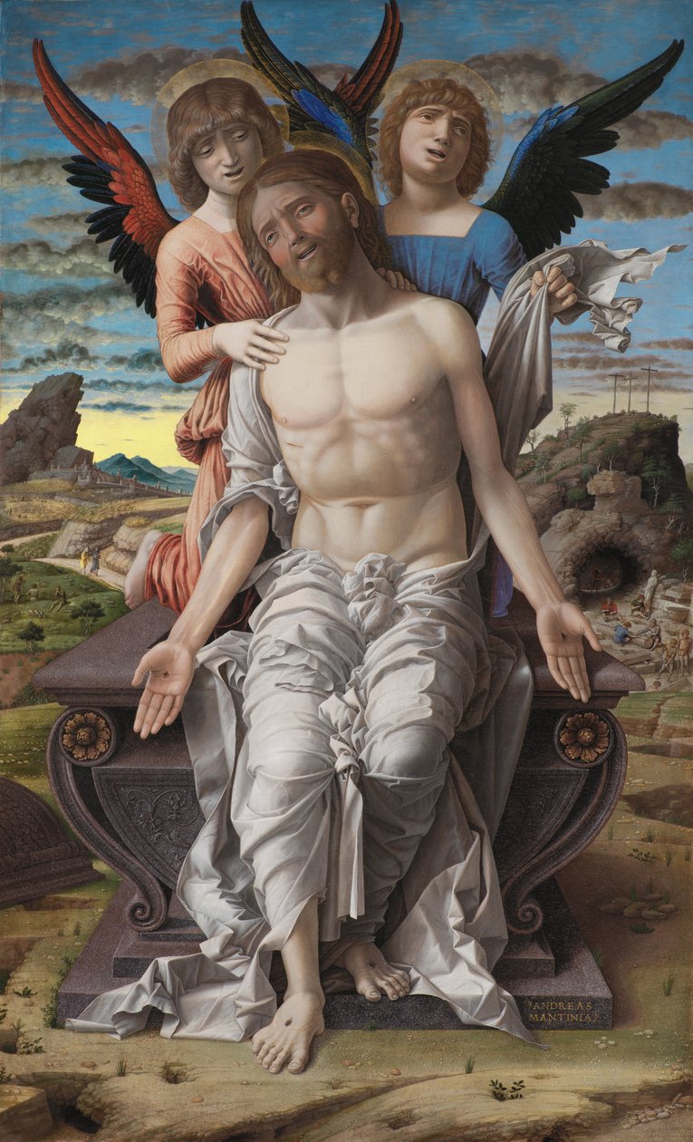 Le Christ en Rédempteur souffrant - Andrea Mantegna