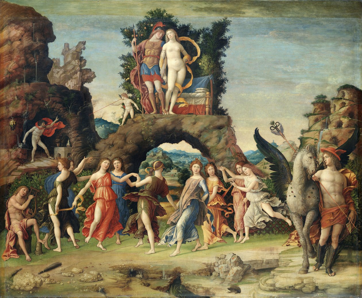 Parnasse - Andrea Mantegna