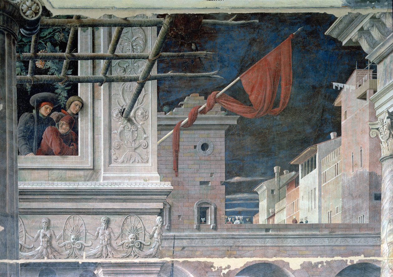 Le martyre de Saint Christophe (détail) - Andrea Mantegna