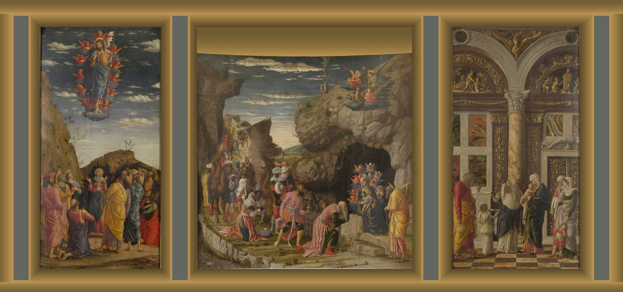Triptyque - Andrea Mantegna
