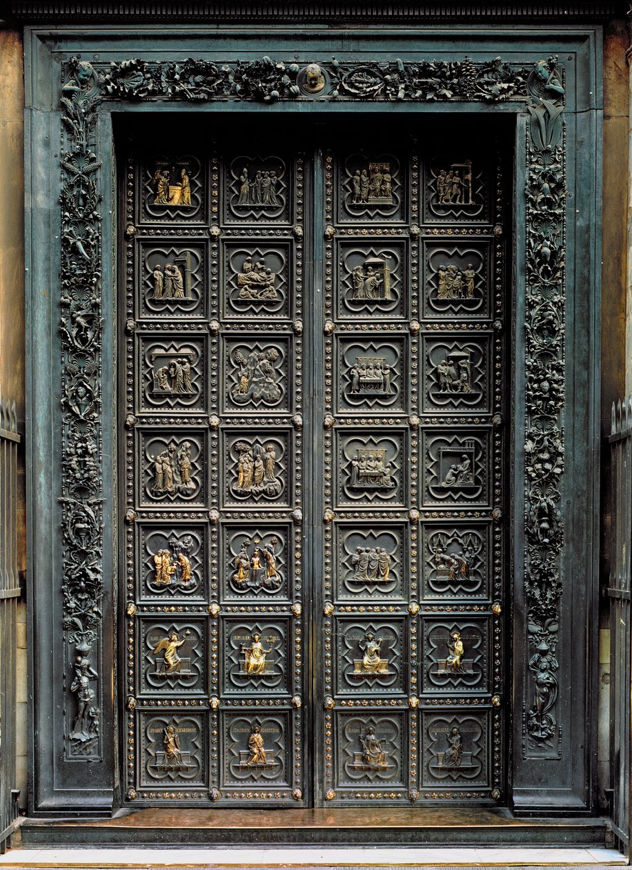 Portes sud du baptistère de San Giovanni, 1336 (bronze) - Andrea Pisano