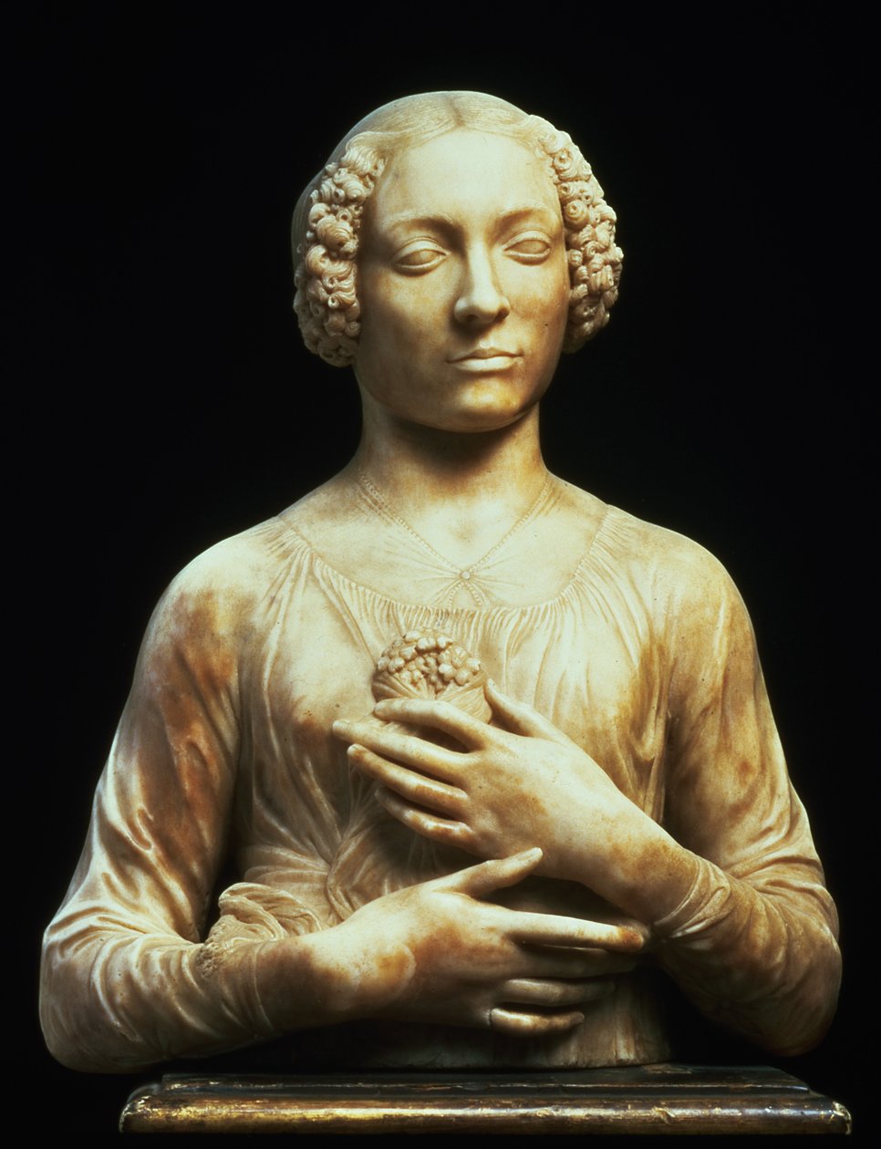 Femme avec un bouquet - Andrea del Verrocchio
