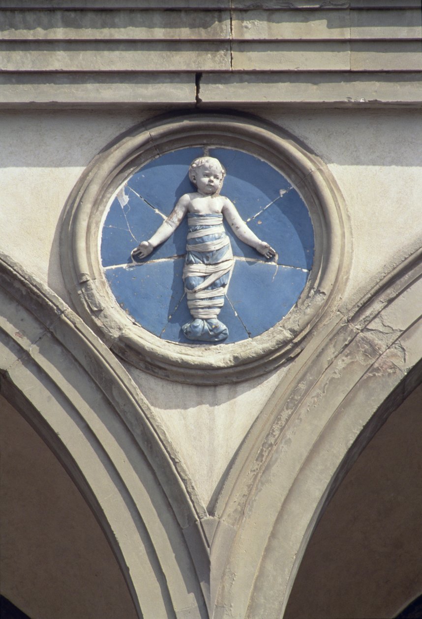 Médaillon de la façade - Andrea Della Robbia