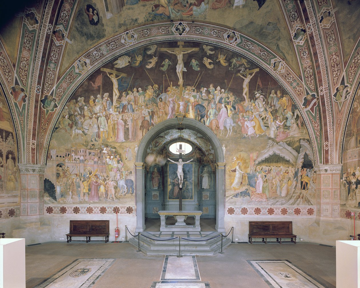 Scènes de la vie du Christ, de la Chapelle Espagnole, c.1365 - Andrea di Bonaiuto
