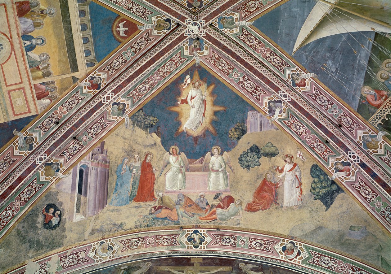 La Résurrection, c.1366-68 - Andrea di Bonaiuto