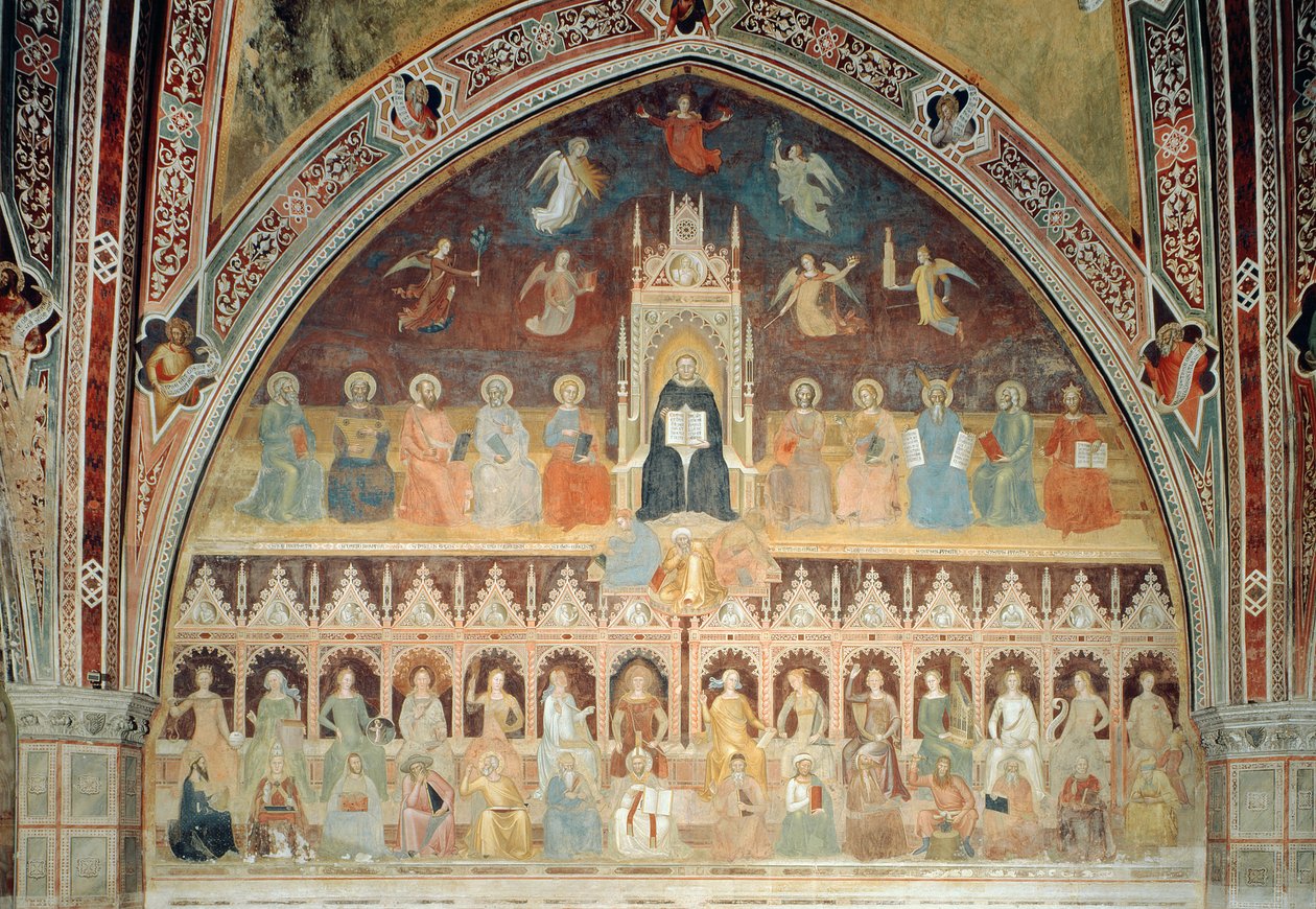 Le Triomphe de la doctrine catholique, personnifié en Saint Thomas d