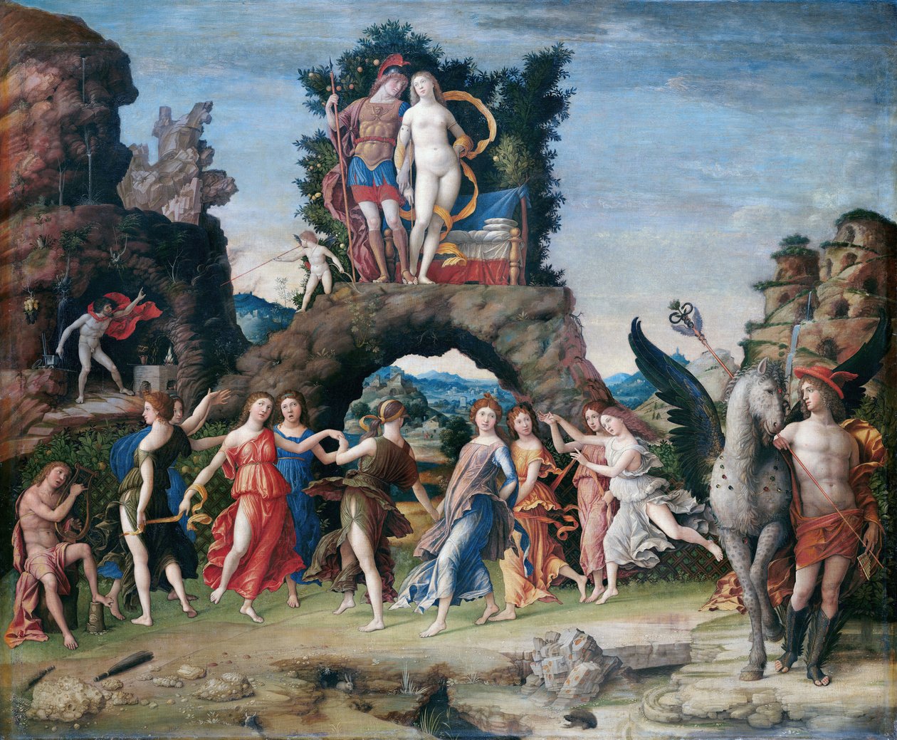 Le Parnasse - Andrea Mantegna