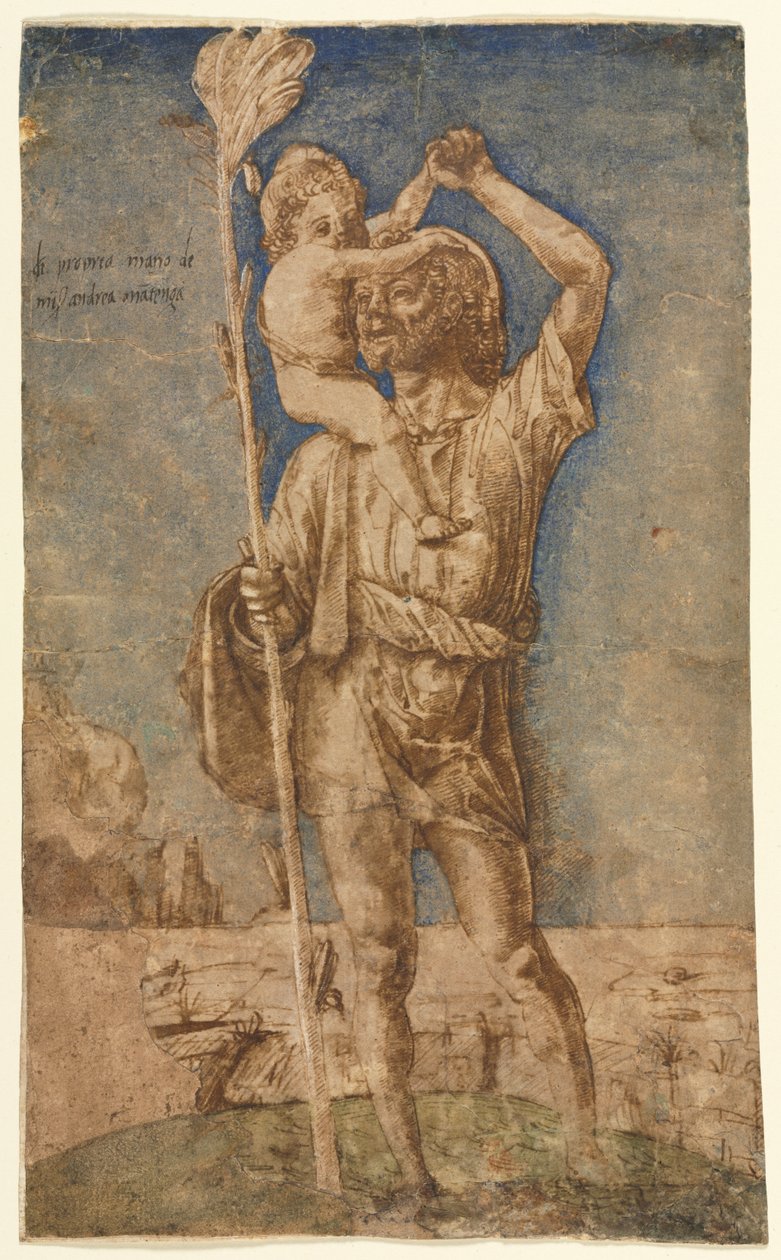 Saint Christophe - Andrea Mantegna