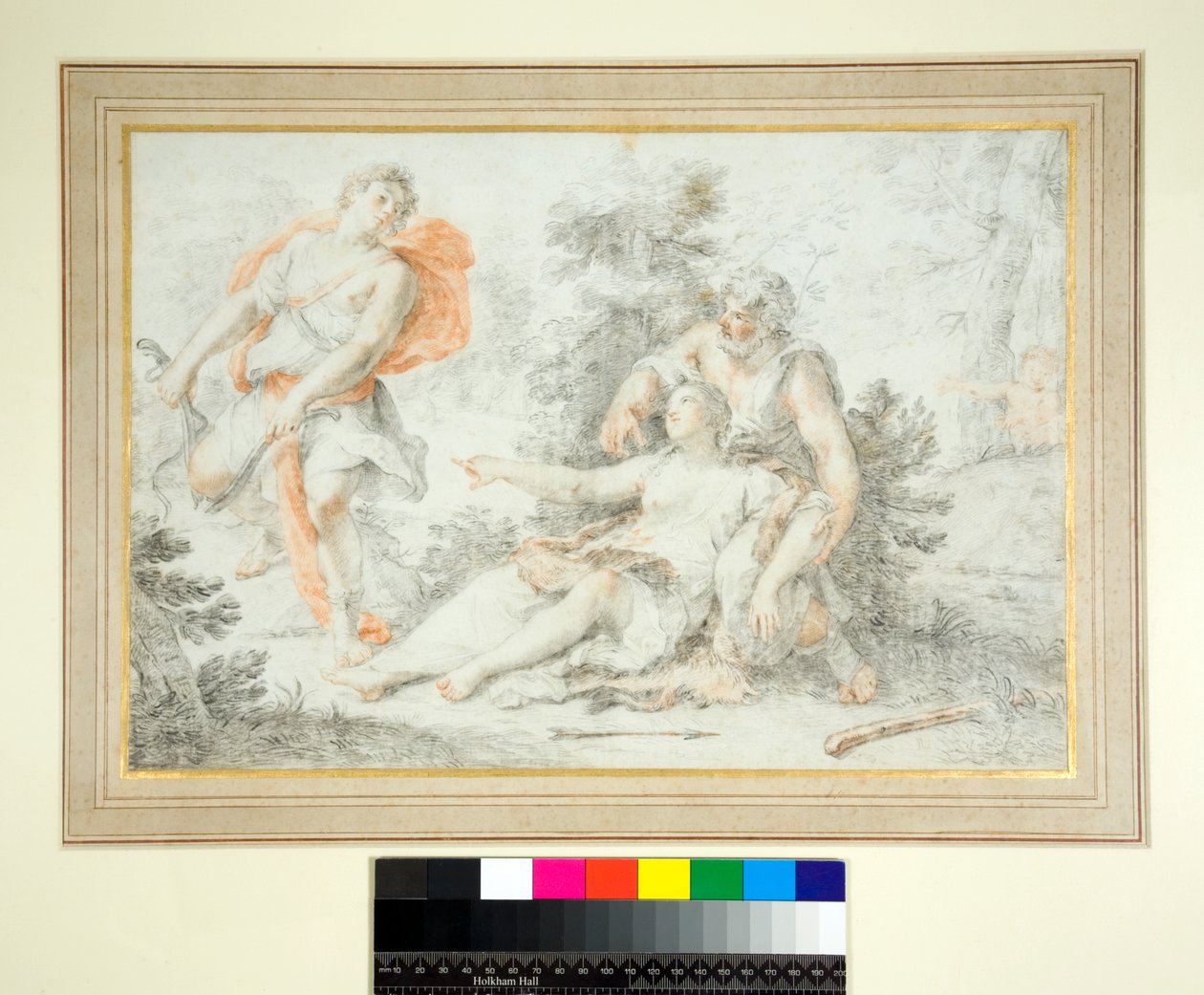 Jupiter et Diane - Andrea Procaccini