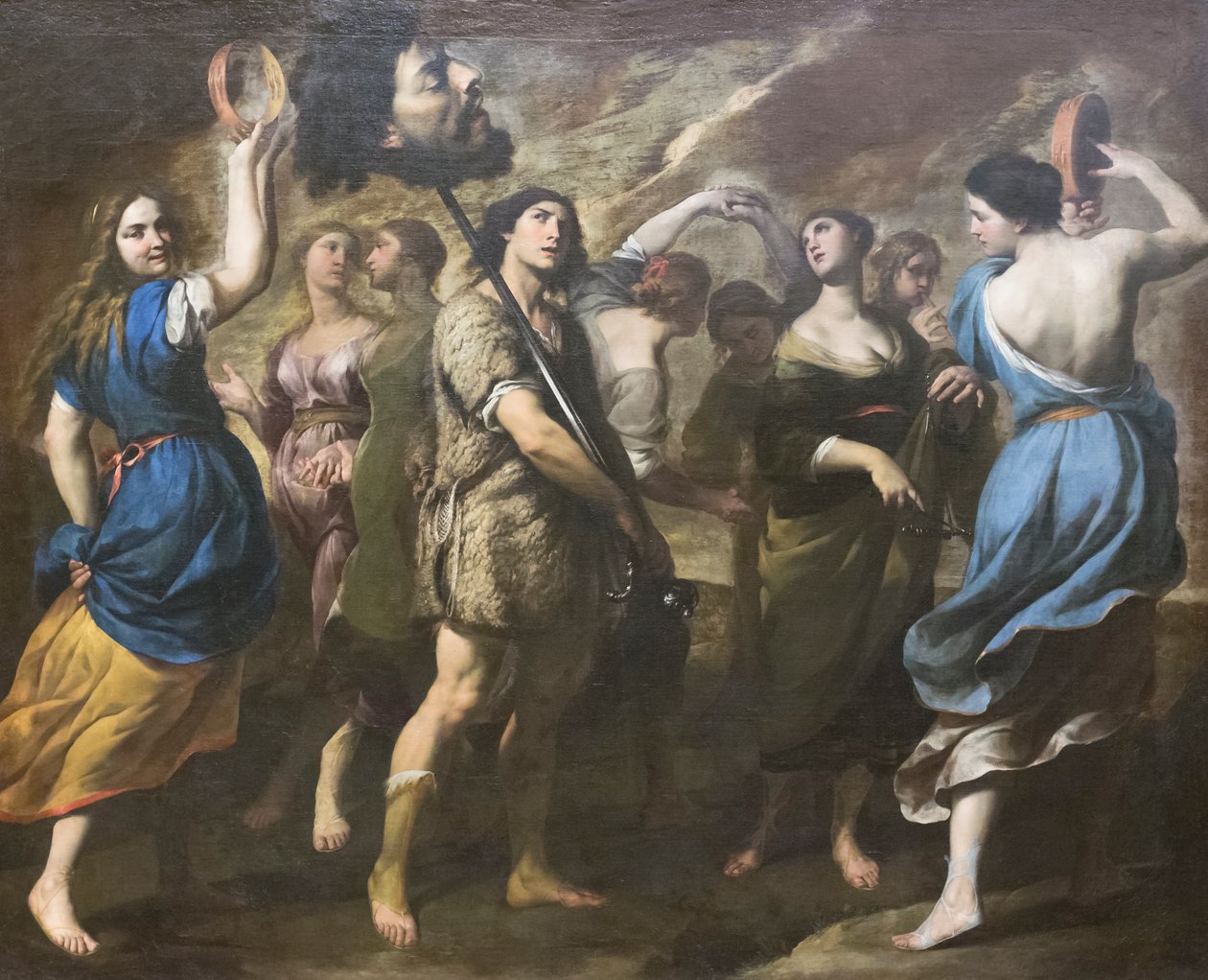 Le triomphe de David - Andrea Vaccaro