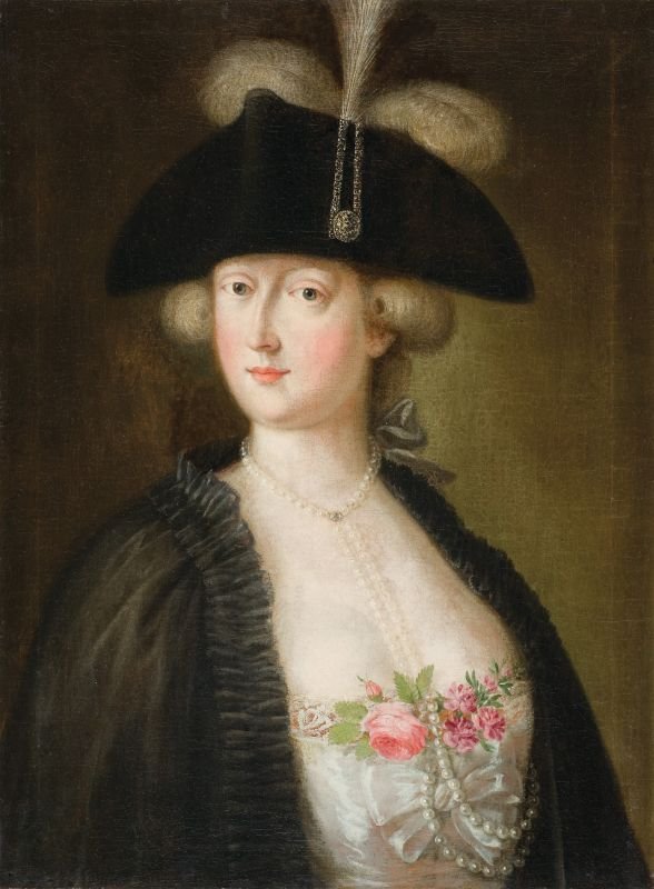 Portrait de Maria Feodorovna Sophie Dorothée de Wurtemberg - Andreas Herrlein