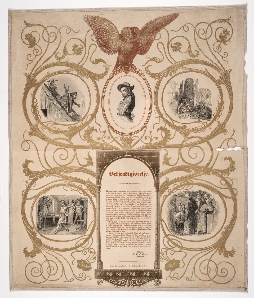 Affiche de librairie pour l