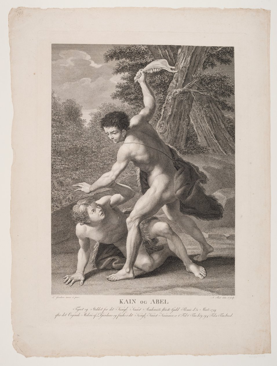 Caïn tue Abel - Andreas Flint
