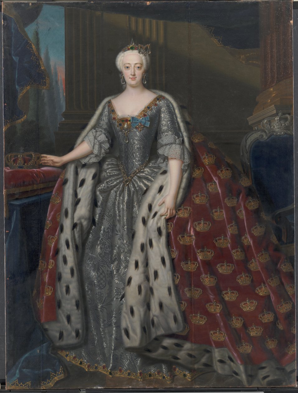 Sophie Magdalene, reine de Christian VI - Andreas Møller