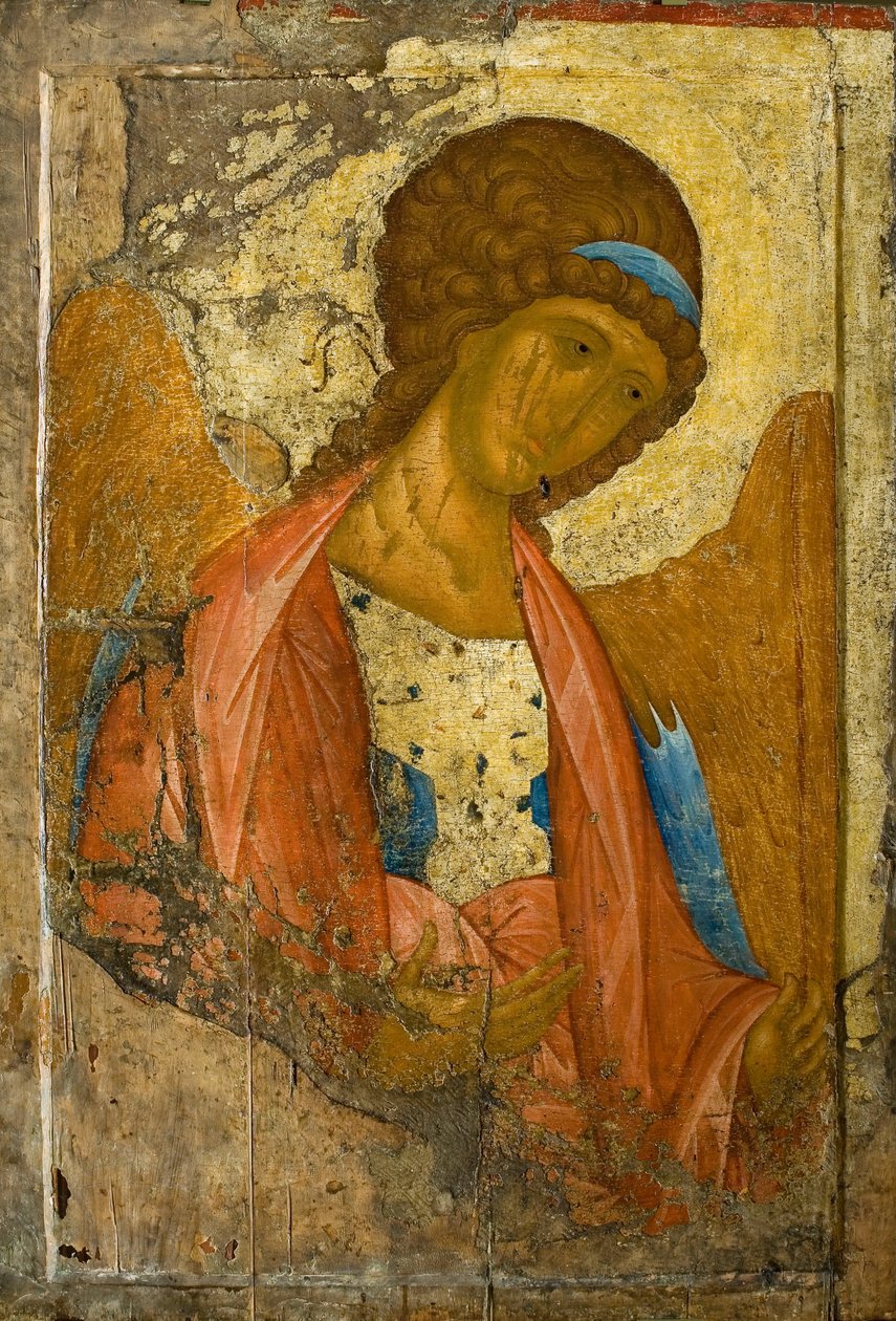 Archange Michel. De la rangée Deisus (Zvenigorodsky) - Andrei Rublev