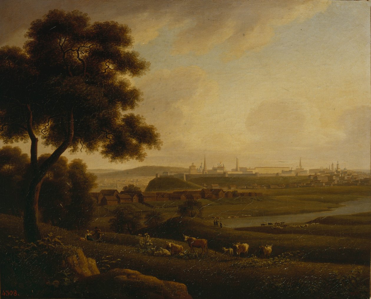 Vue de Kazan, 1816 - Andrei Yefimovich Martynov