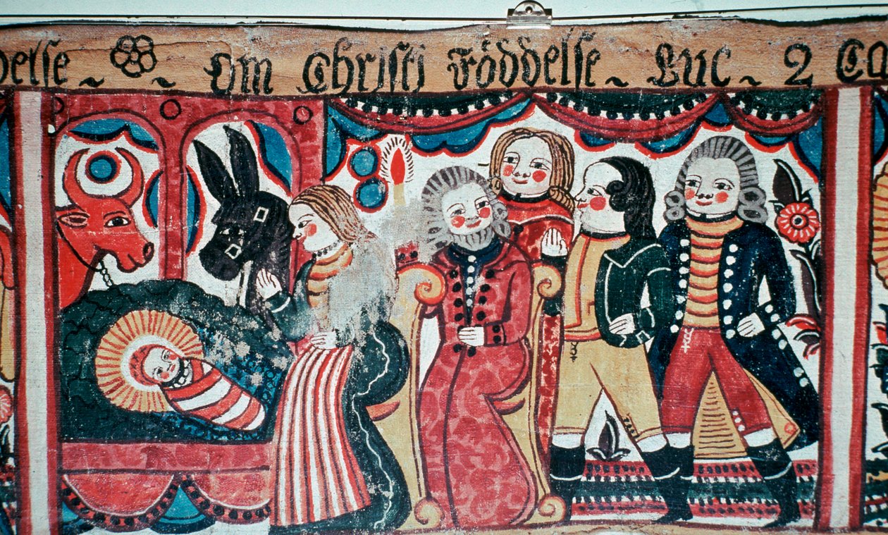 Nativité du Christ avec les trois mages - Andres Palsson