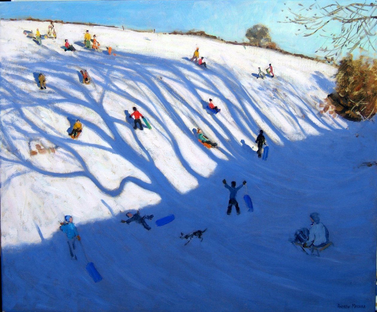 Ombres sur une colline, Monyash - Andrew Macara