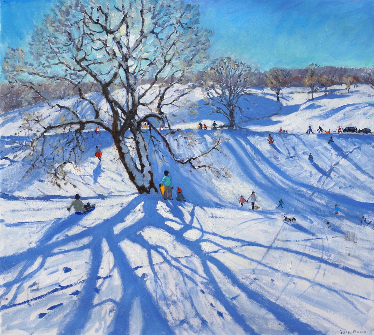 Lugeurs, Chatsworth, 2012 - Andrew Macara