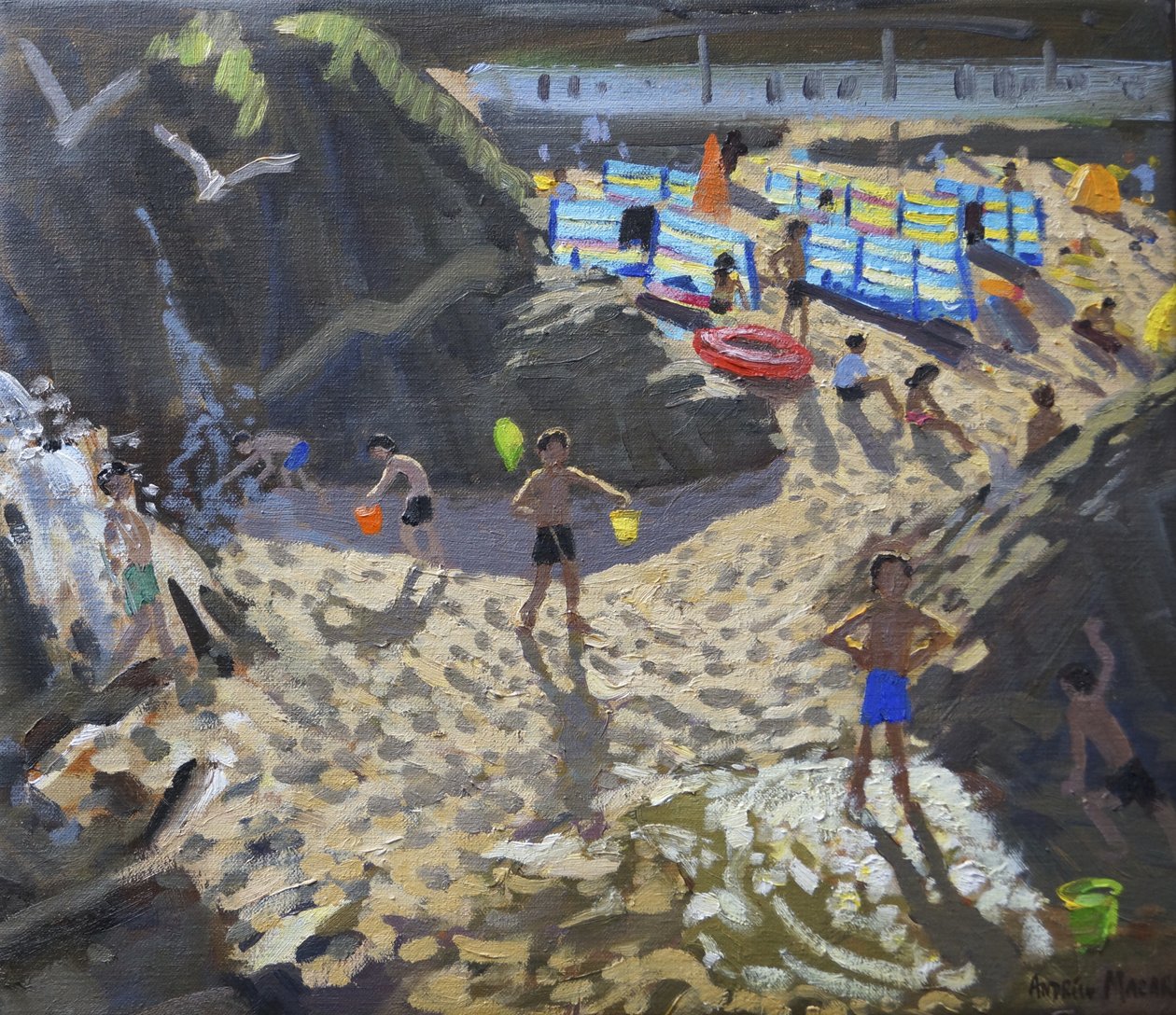 Cascade, plage de Porthmeor, St Ives - Andrew Macara