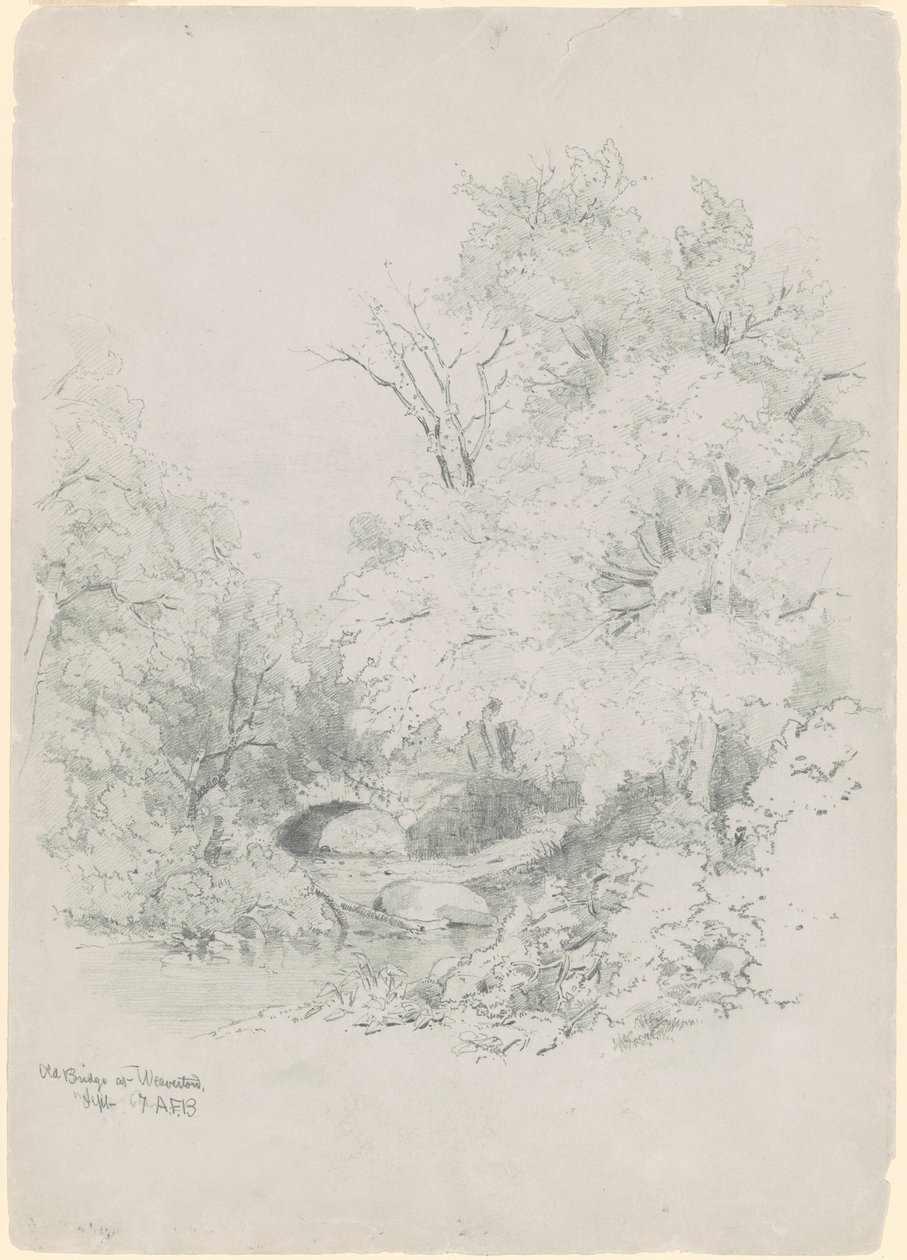 Vieux pont à Weaverton - Andrew Fisher Bunner