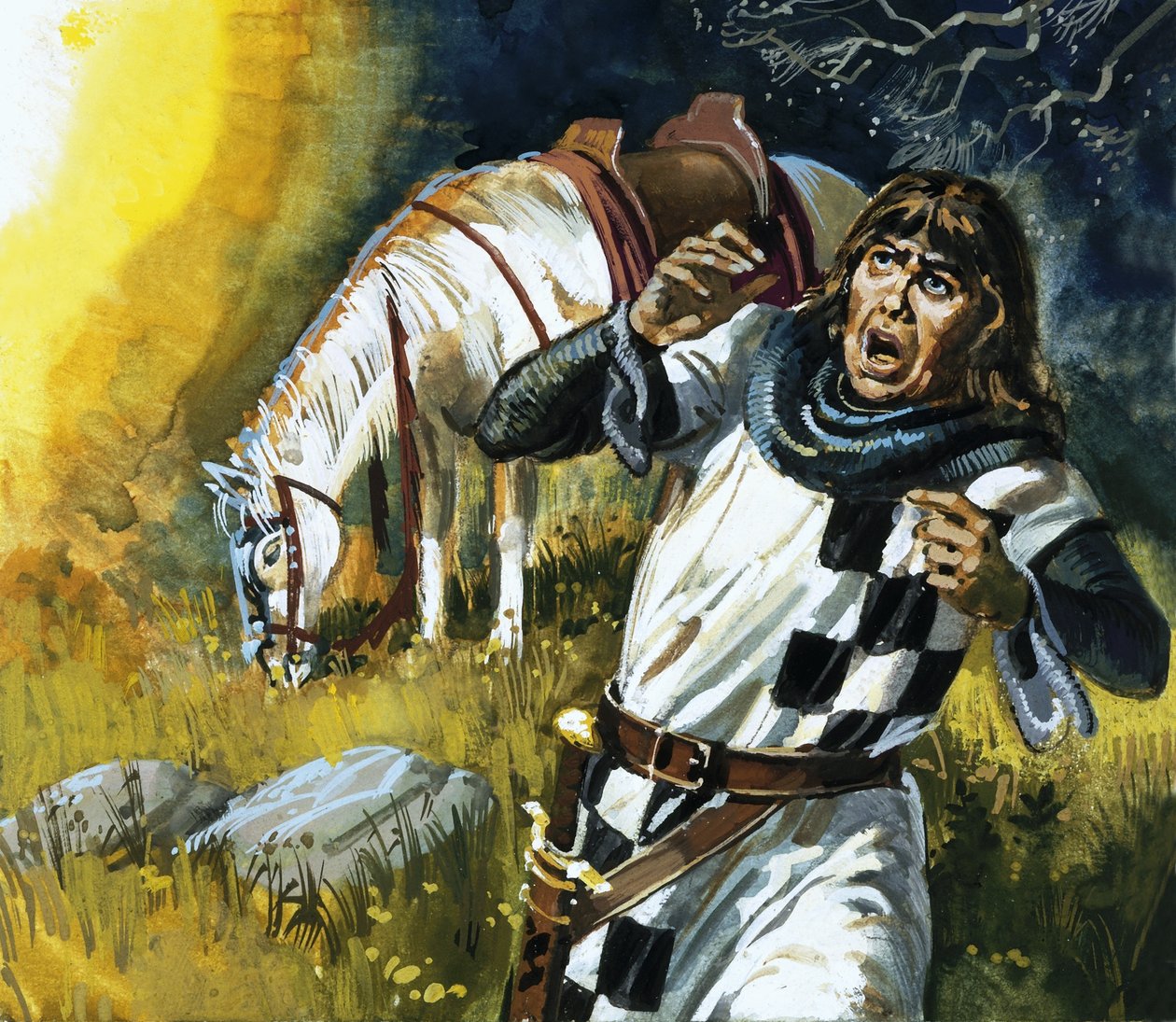 Le chevalier a peur - Andrew Howat