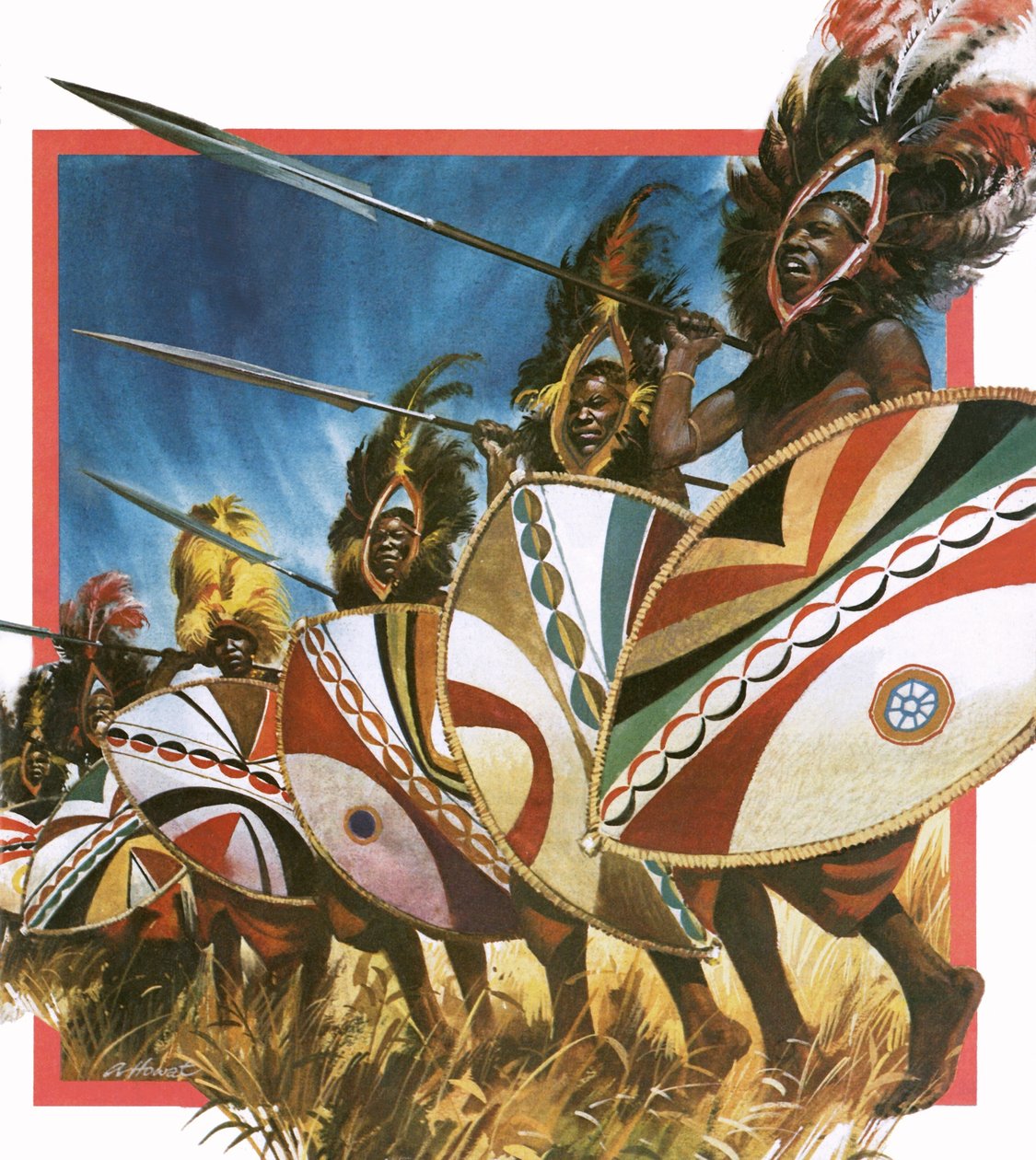 Guerriers Masaï - Andrew Howat