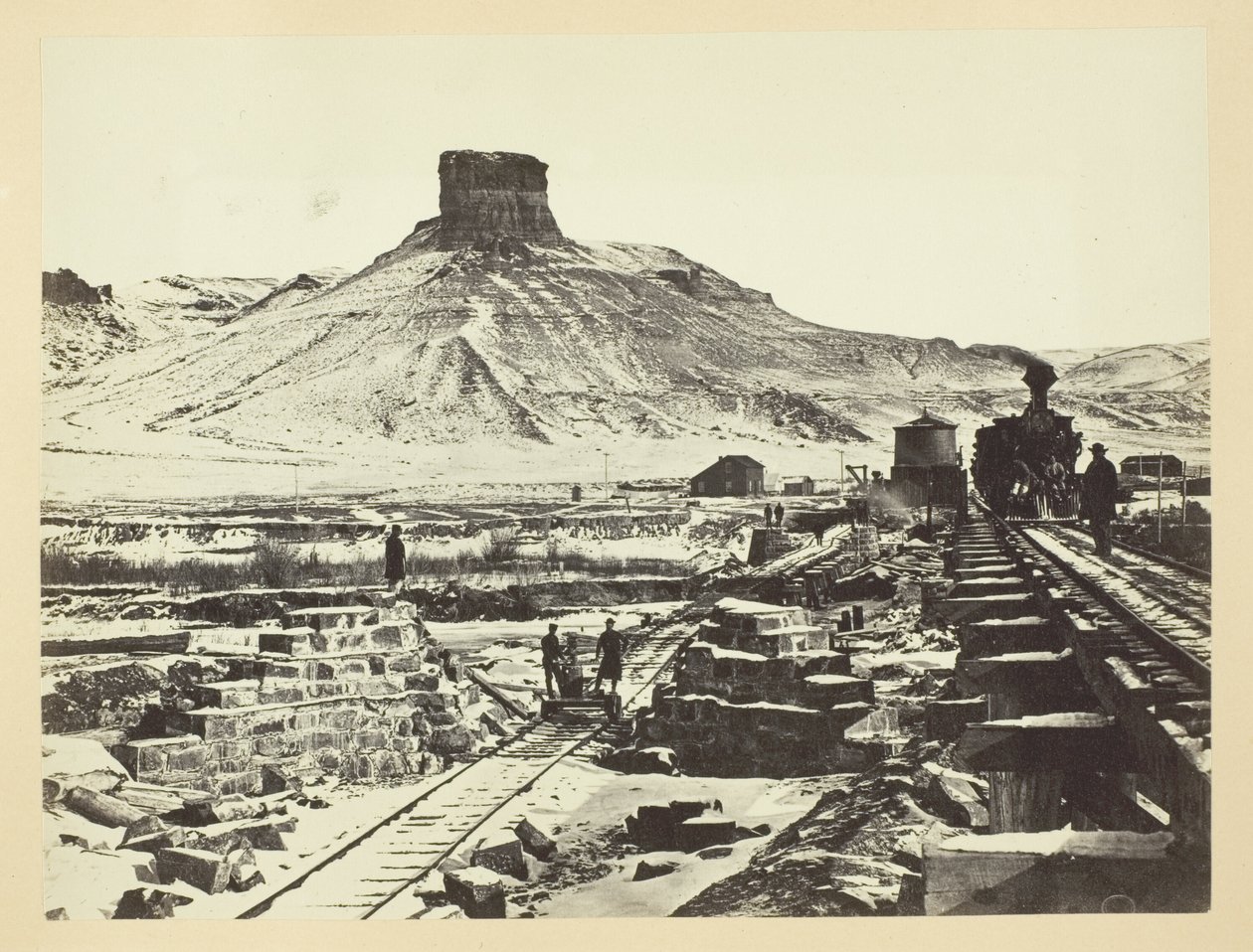 Citadel Rock, Green River Valley - Andrew Joseph Russell