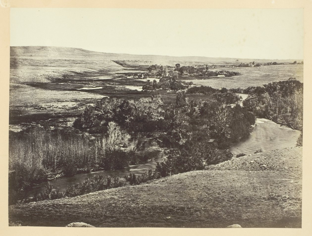 Vallée de Laramie, depuis les monts Sheephead - Andrew Joseph Russell