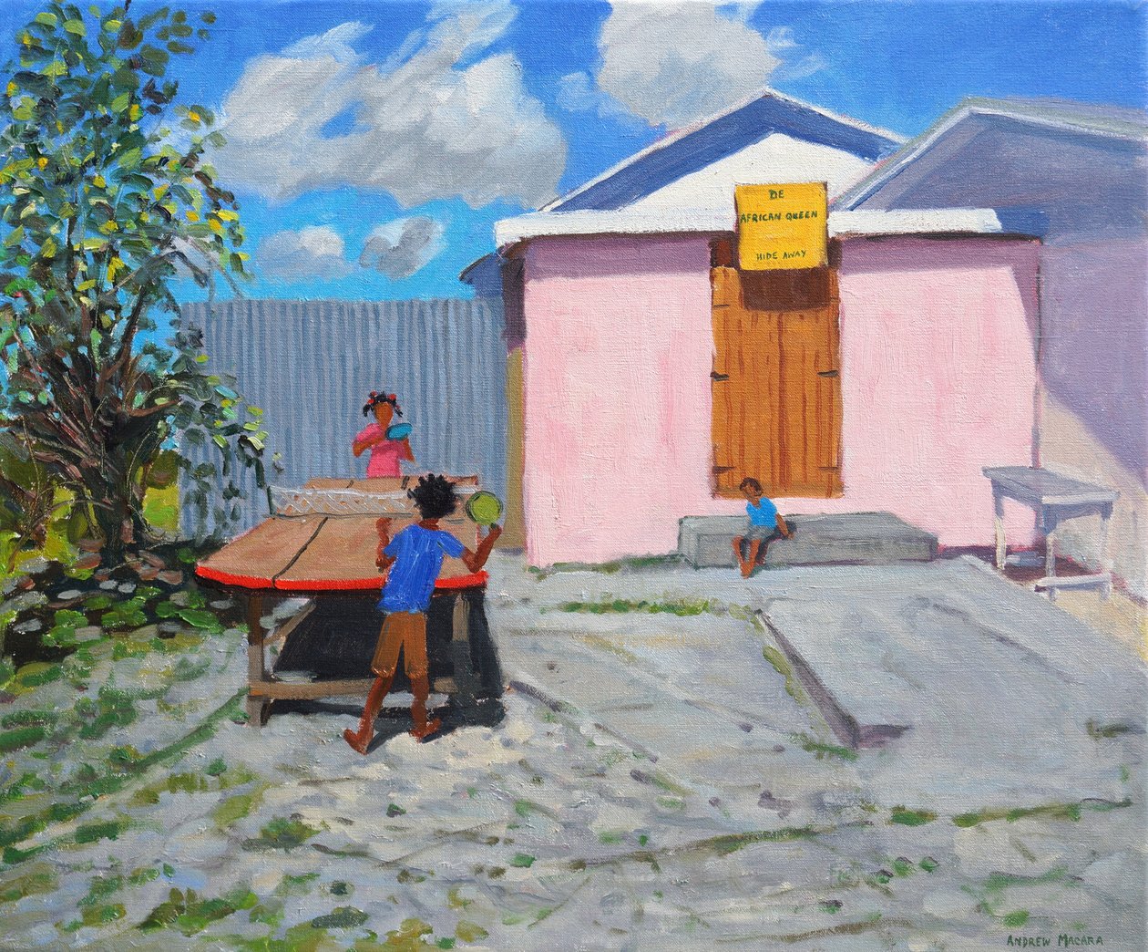 Ping Pong, De African Queen Hideaway, Barbade, 2012 - Andrew Macara