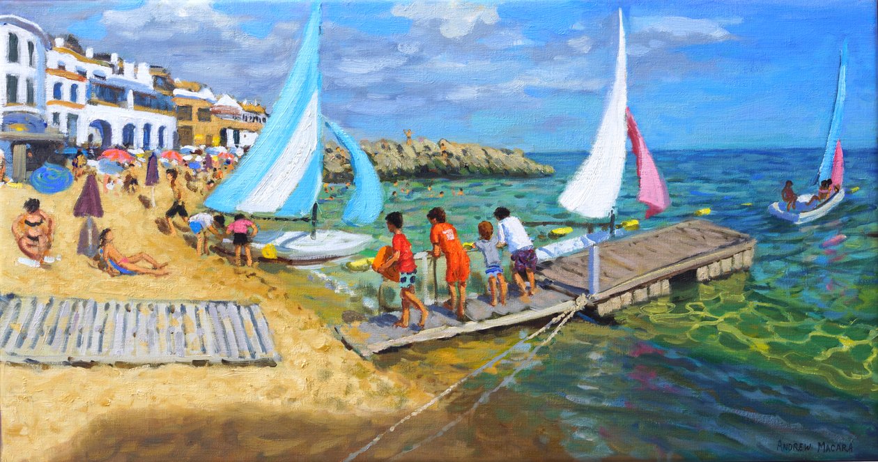 Club de voile, Calella De Palafrugell, Espagne, 2020 - Andrew Macara