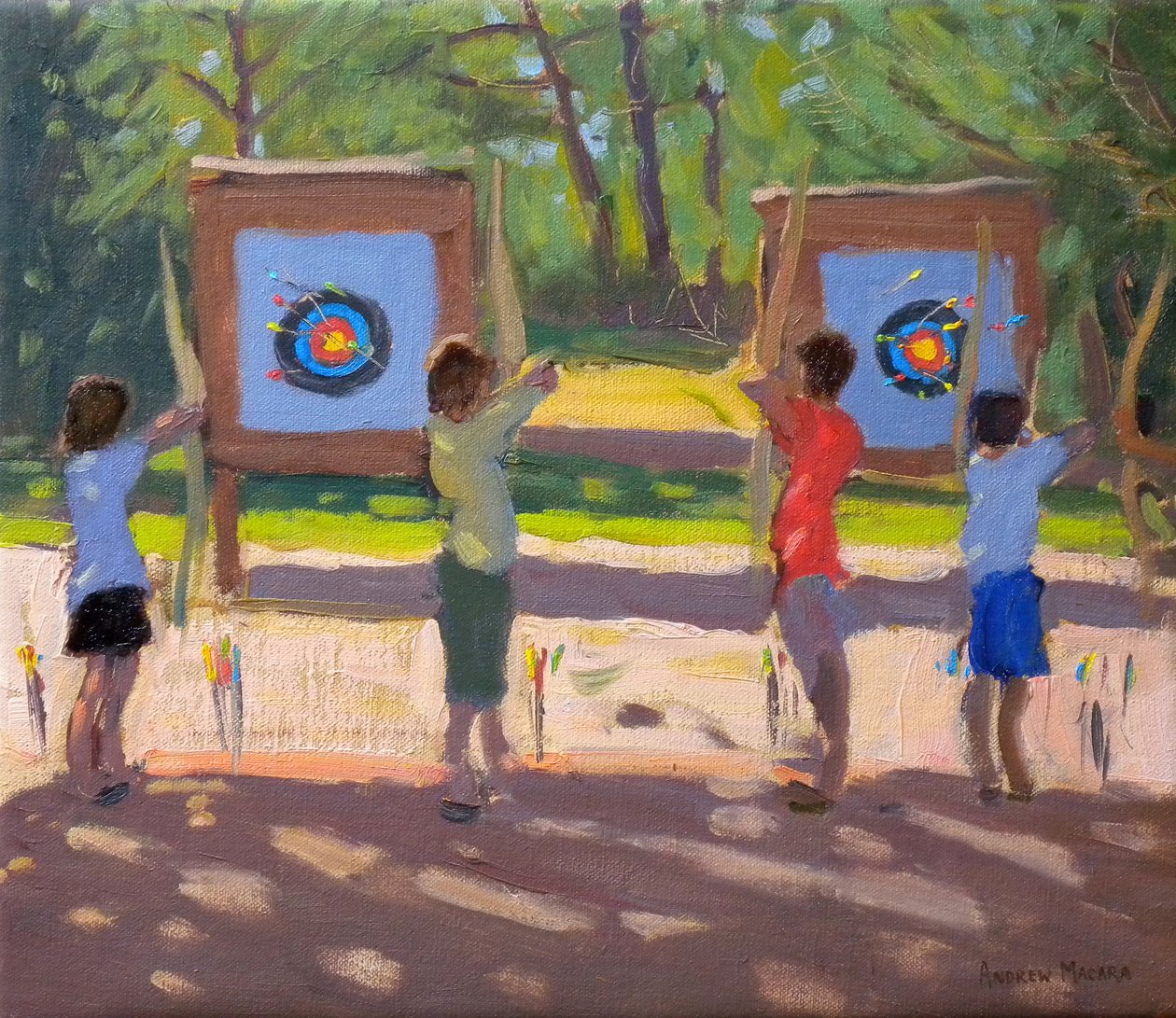 Jeunes Archers, 2012 - Andrew Macara