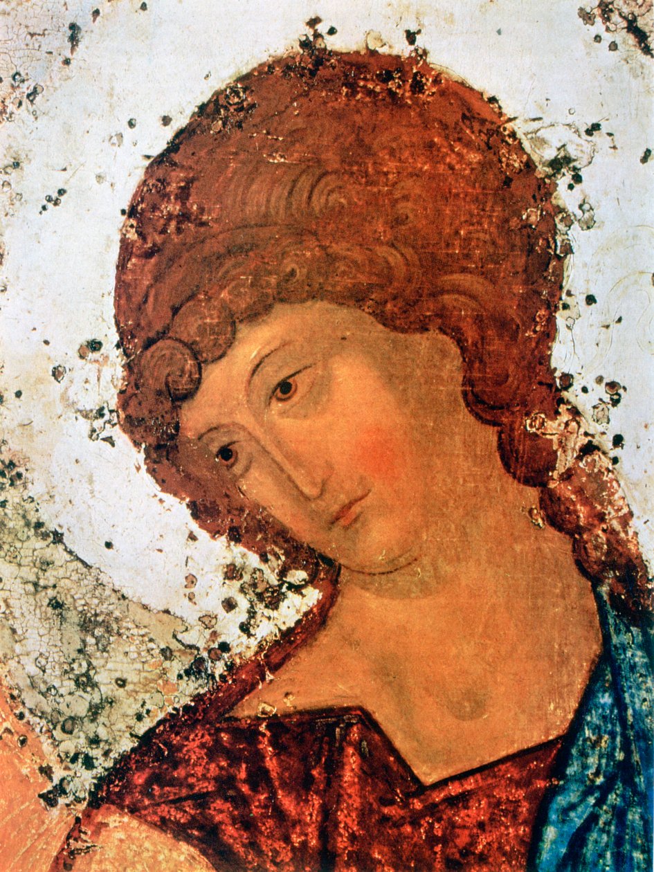 La Trinité (détail) - Andrey Rublyov