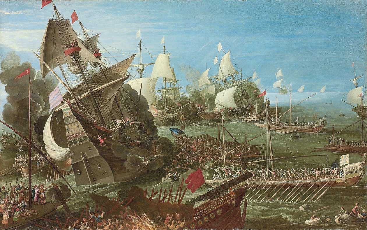 La Bataille de Lépante, 1622 - Andries van Eertvelt