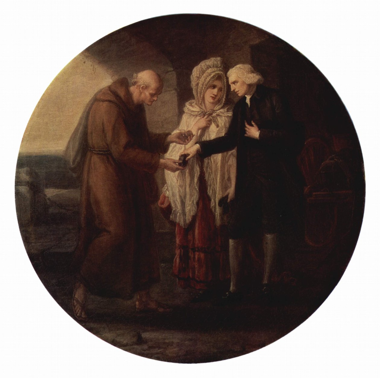Moine de Calais - Angelica Kauffmann