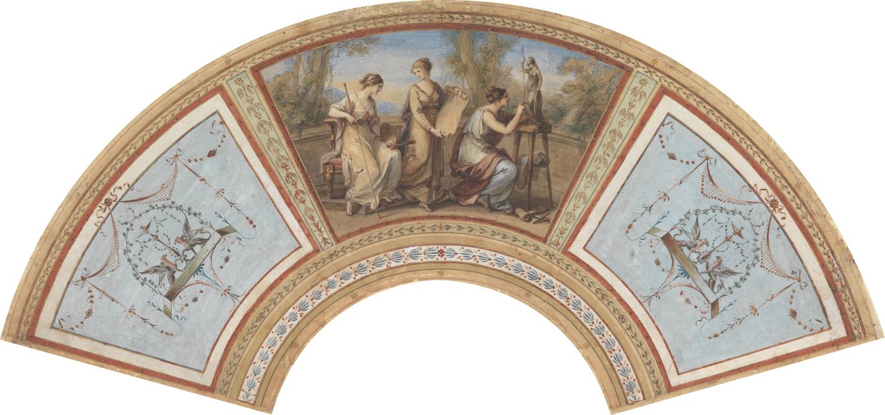 Conception pour un éventail - Angelica Kauffmann