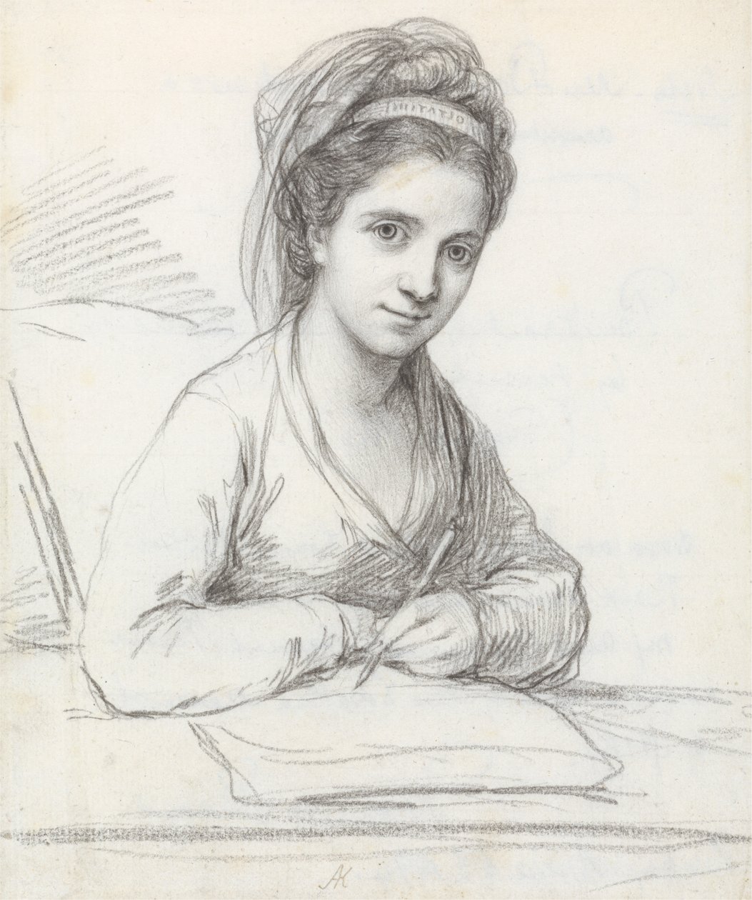 Autoportrait - Angelica Kauffmann
