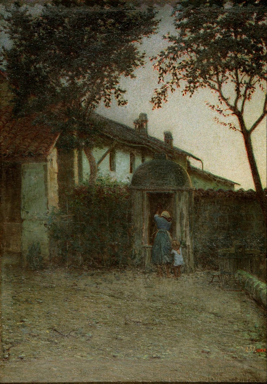 Aube - Angelo Morbelli