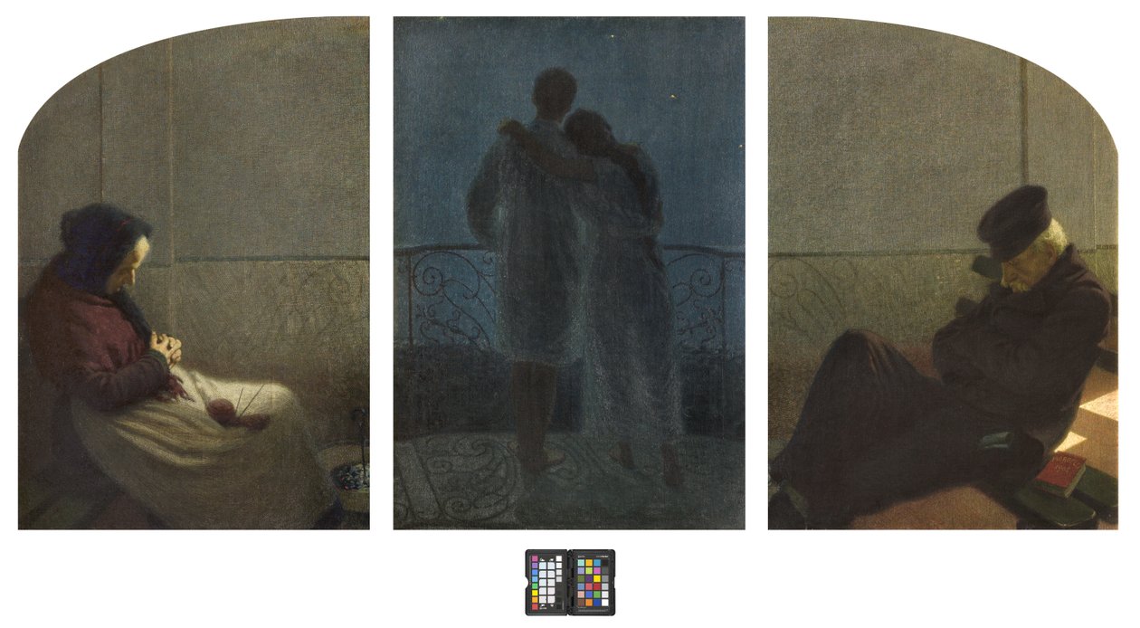 Entre rêve et réalité ? - Angelo Morbelli