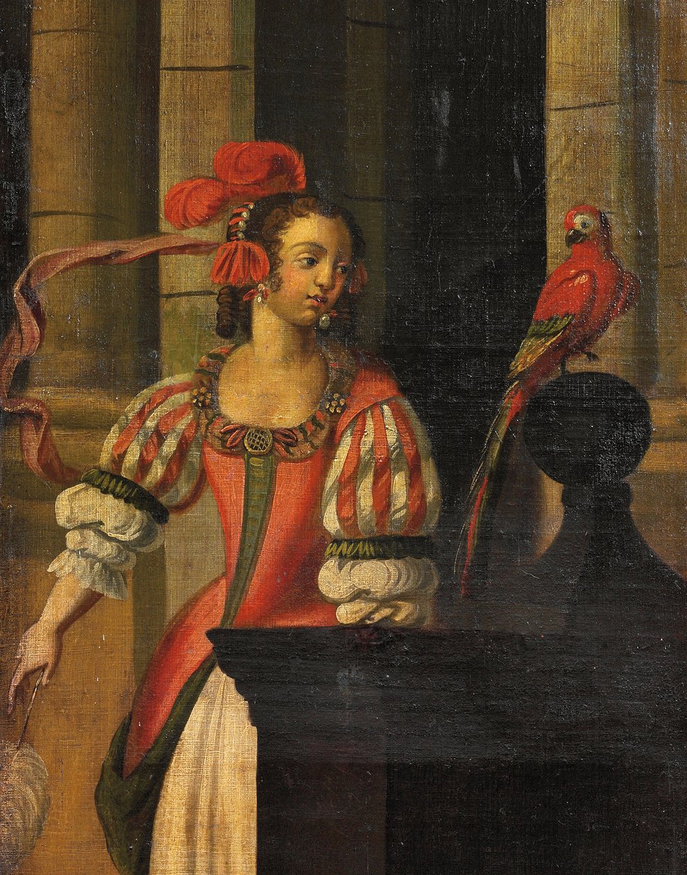 Paravent à quatre volets double face, vers 1700 - Anglo Flemish School