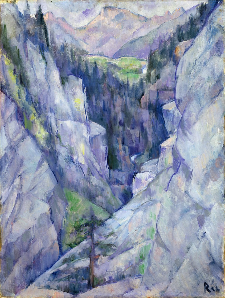 Ravin à Pians, 1921 - Anita Ree