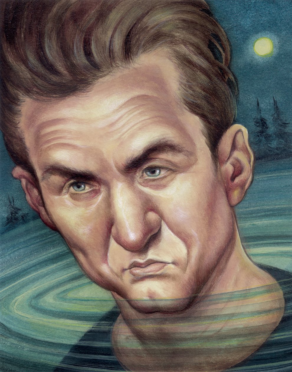 Sean Penn, 2003 - Anita Kunz