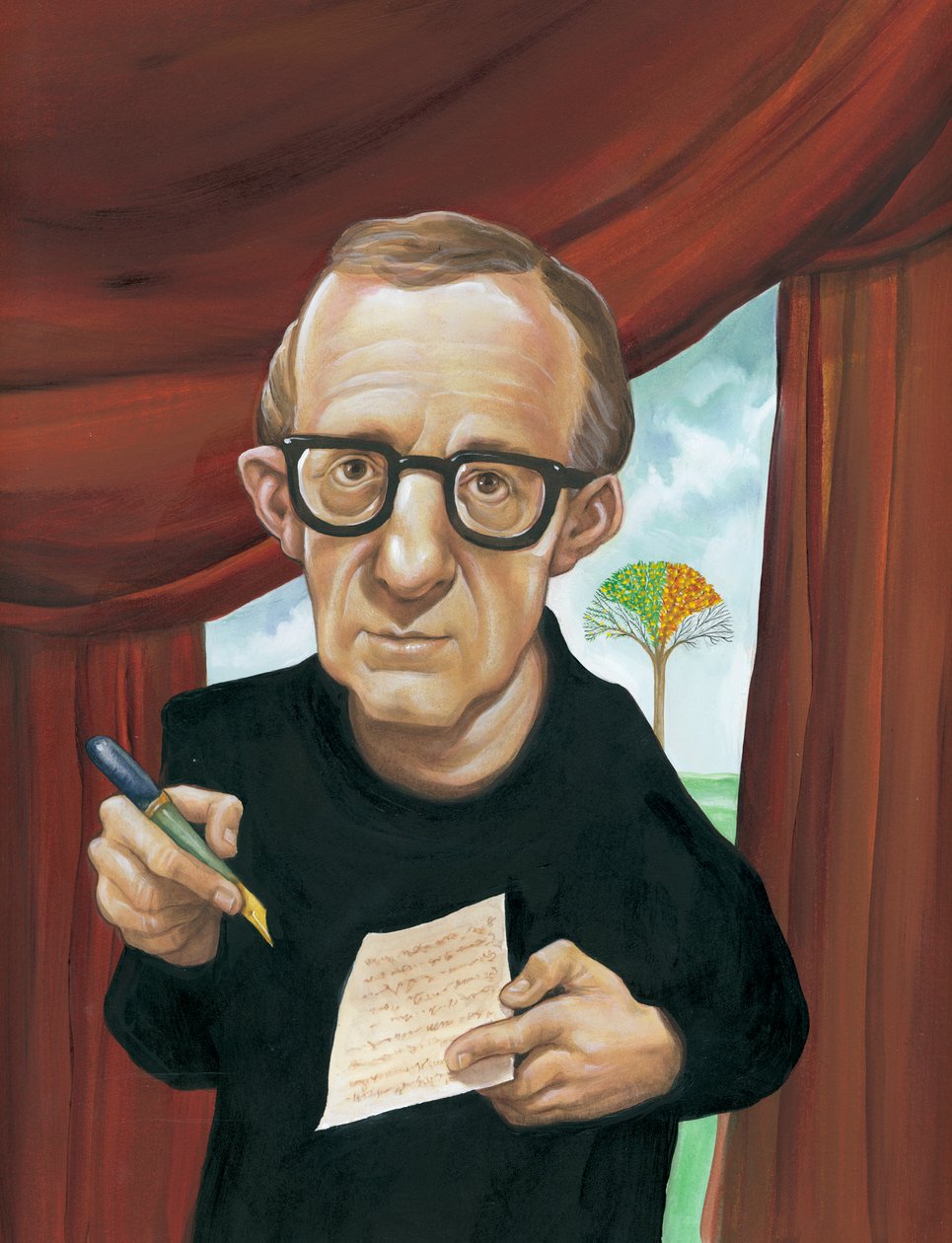 Woody Allen - Anita Kunz