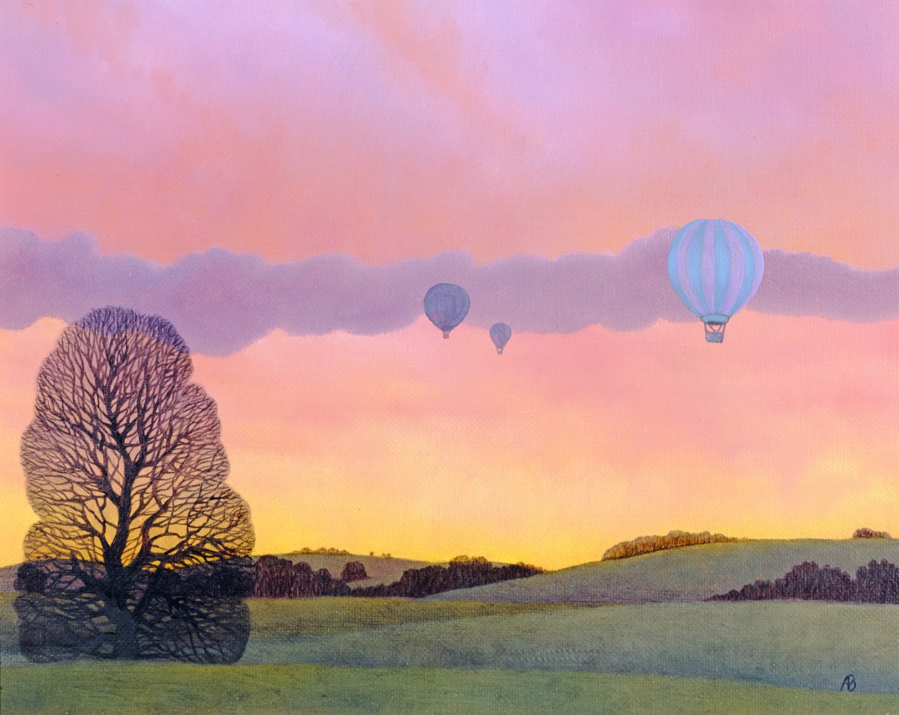 Course de ballons - Anna Phillips